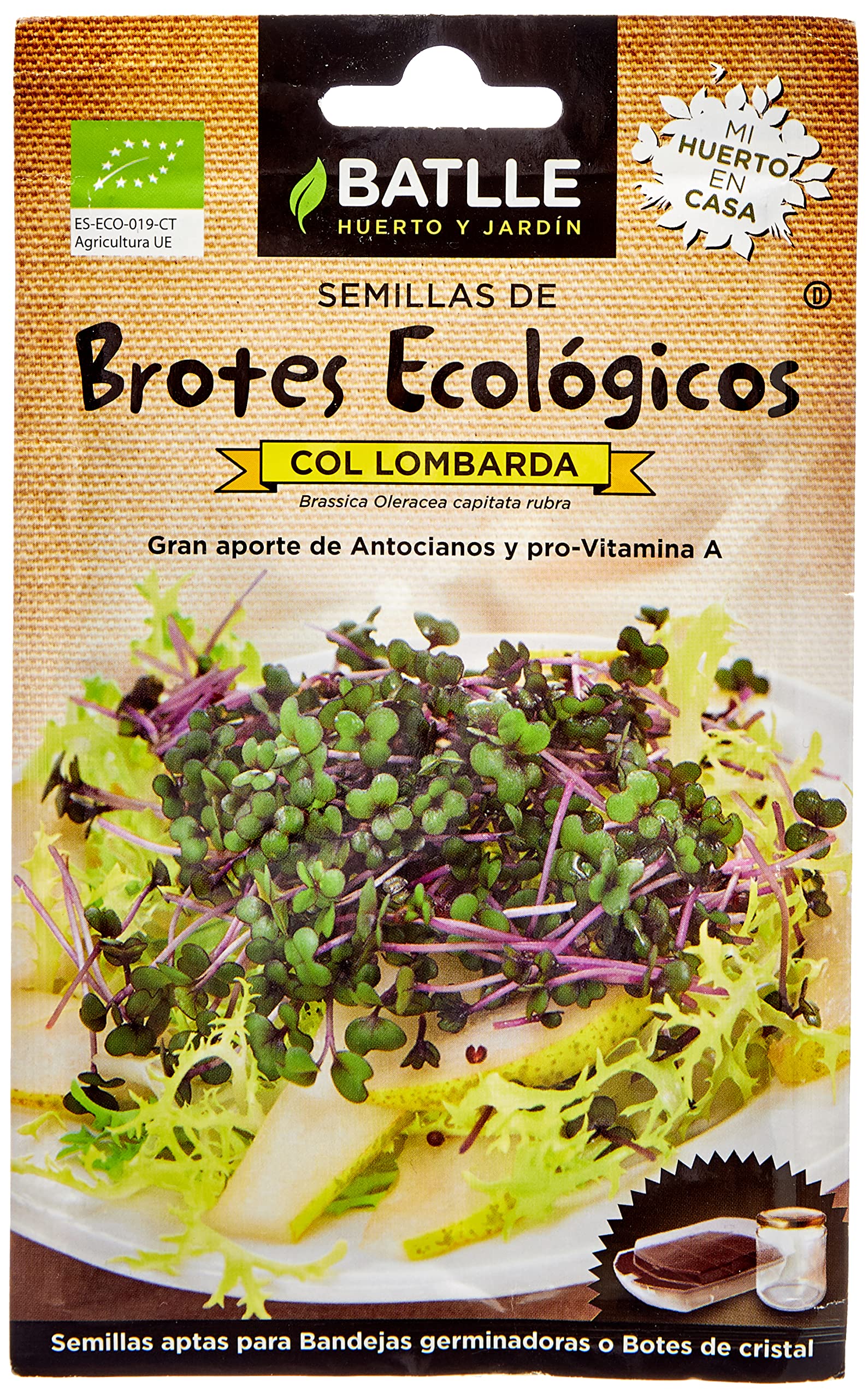 Semillas Batlle Eco-Friendly Shoots Red Cabbage