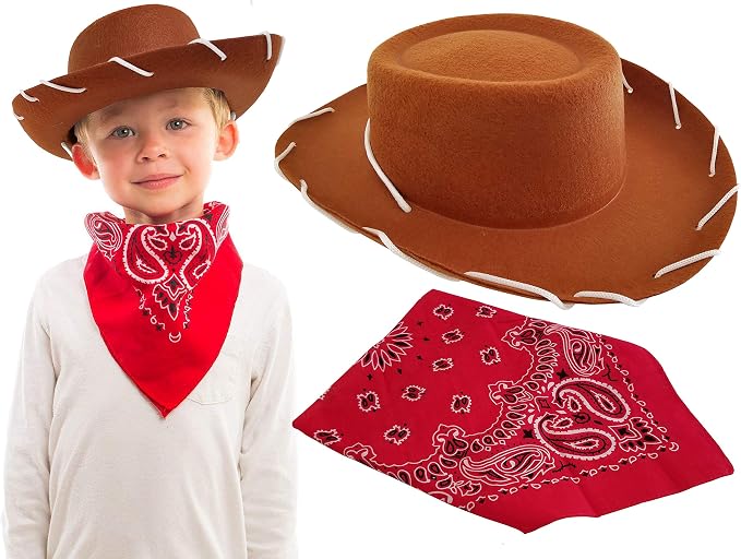 Childs Woody Brown Cowboy Hat Toy Story 