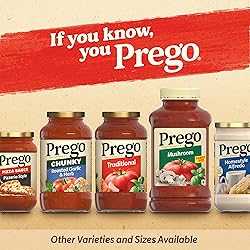 Prego Traditional Sensitive Recipe Low FODMAP Pasta