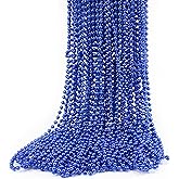 GiftExpress 72 packMardi Gras Beads Bulk, Mardi Gras Beads Necklaces Assortment, Throw Beads in Bulk, Gasparilla beads