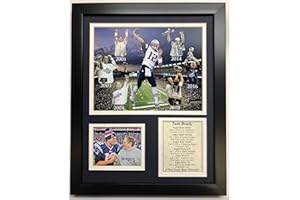Legends Never Die NFL New England Patriots 2018 Super Bowl LIII Champions Framed Photo Collage