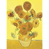 Sunflowers by Vincent Van Gogh - Fine Art Poster Print (LAMINATED, 18