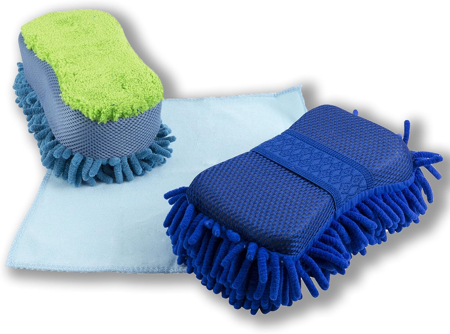 Car Wash Sponge BlizeTec 2 Stylist Microfiber Cleaning Car Scrub Pad