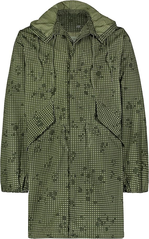 Vintage GI USA Army Military Camo, Night Desert Fishtail Parka with