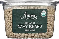 Aurora Products Organic Navy Beans, 15 OZ