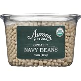 Aurora Products Organic Navy Beans, 15 OZ