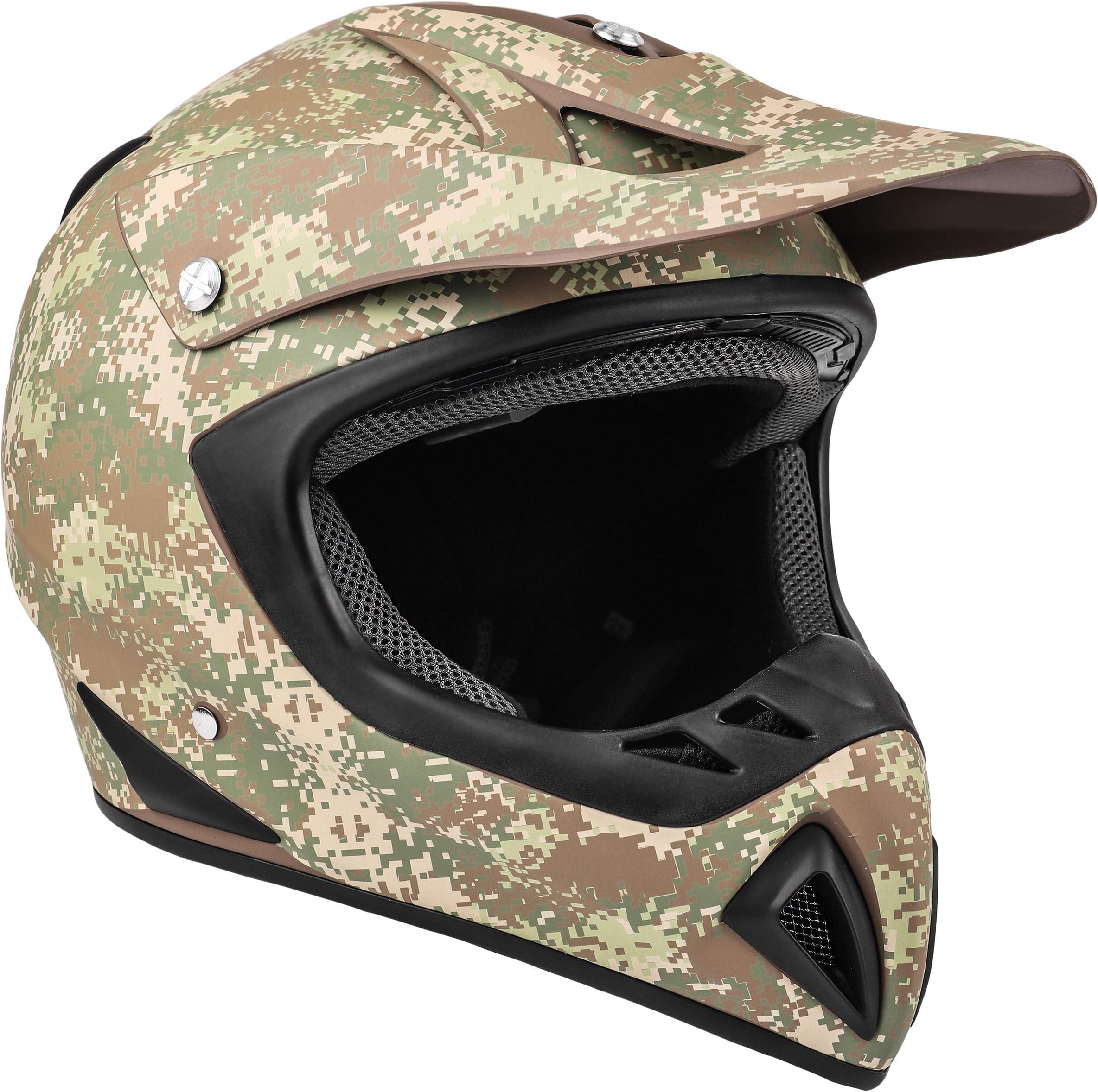 Typhoon Adult Dirt Bike Helmet ATV Off Road UTV Motocross Helmet DOT Motorcycle