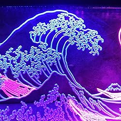 MiMaik The Great Wave Off Kanagawa LED Neon