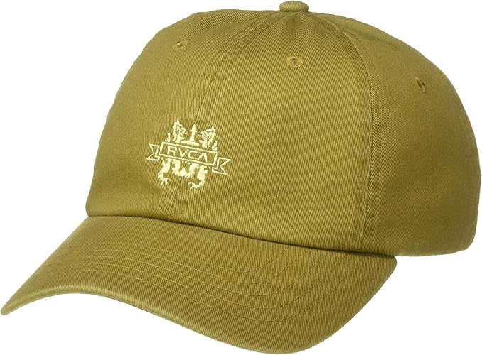 beige strapback hat