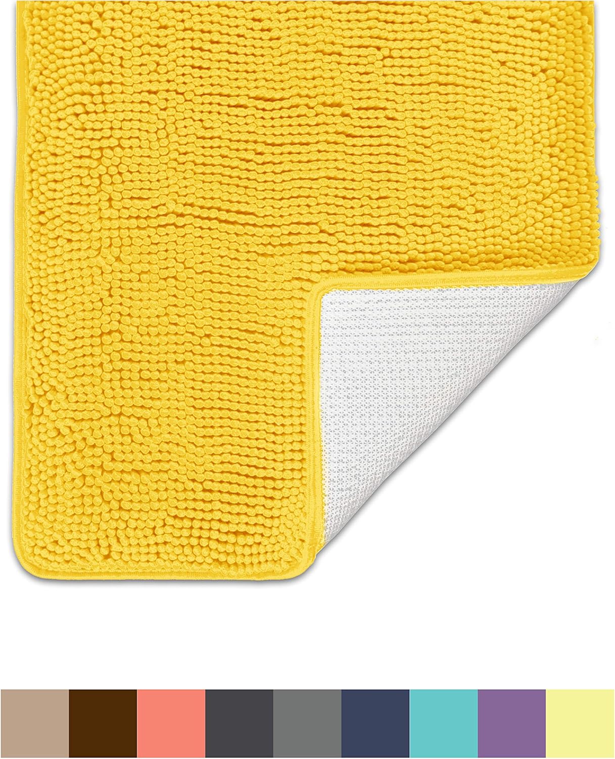 Amazon.com: BIGFOOT Luxury Chenille Bathroom Rug Mat 17 x 24, Extra