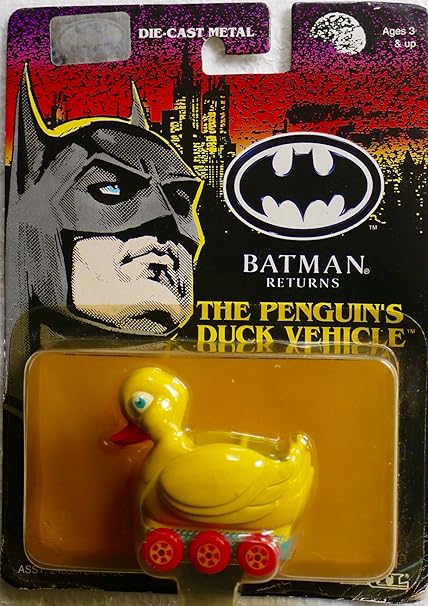 Batman Returns Die Cast Metal The Penguin S Duck Vehicle Vehicles Trains Remote Control Amazon Canada