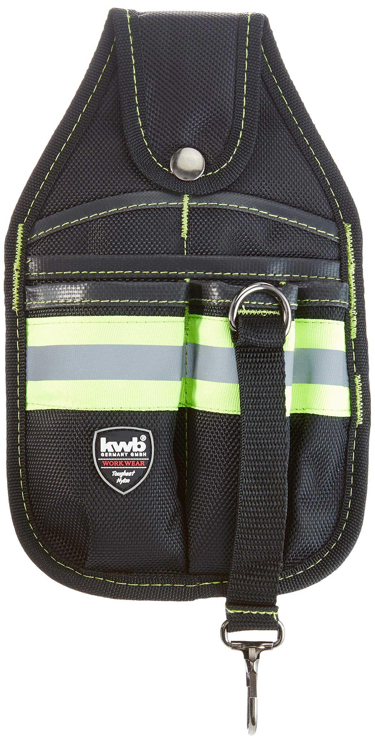 kwb Tool Bag 909610 (made of sturdy nylon, with reflector and hammer holder)