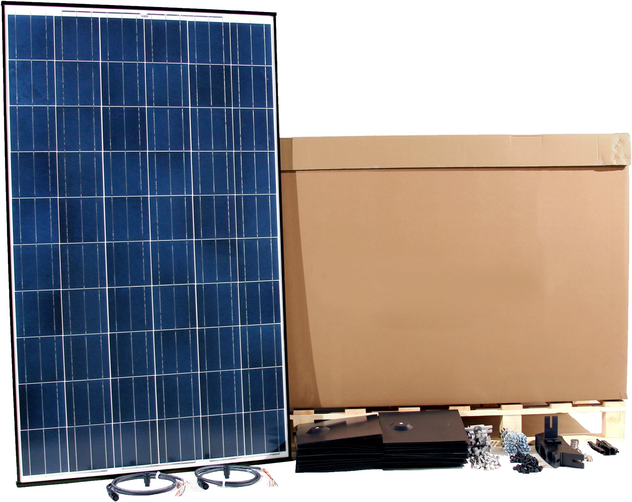 Andalay Solar 002-11252-020 AC Solar Panel Grid-Tied Kit, 250-Watts, 5 kW (Pack of 20)