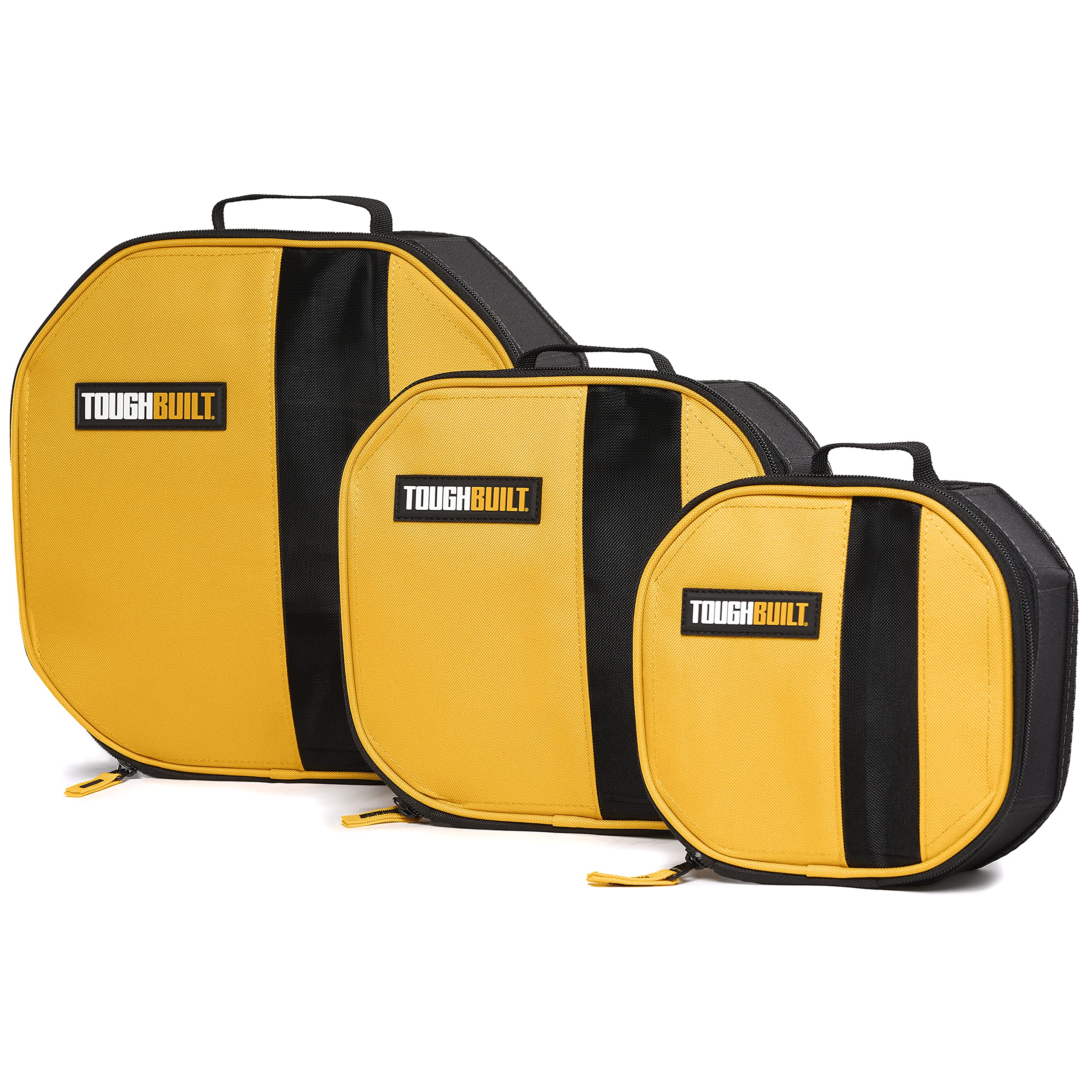 TOUGHBUILT TOU-192-C Octagon Tool Mate (Pack of 3),Orange