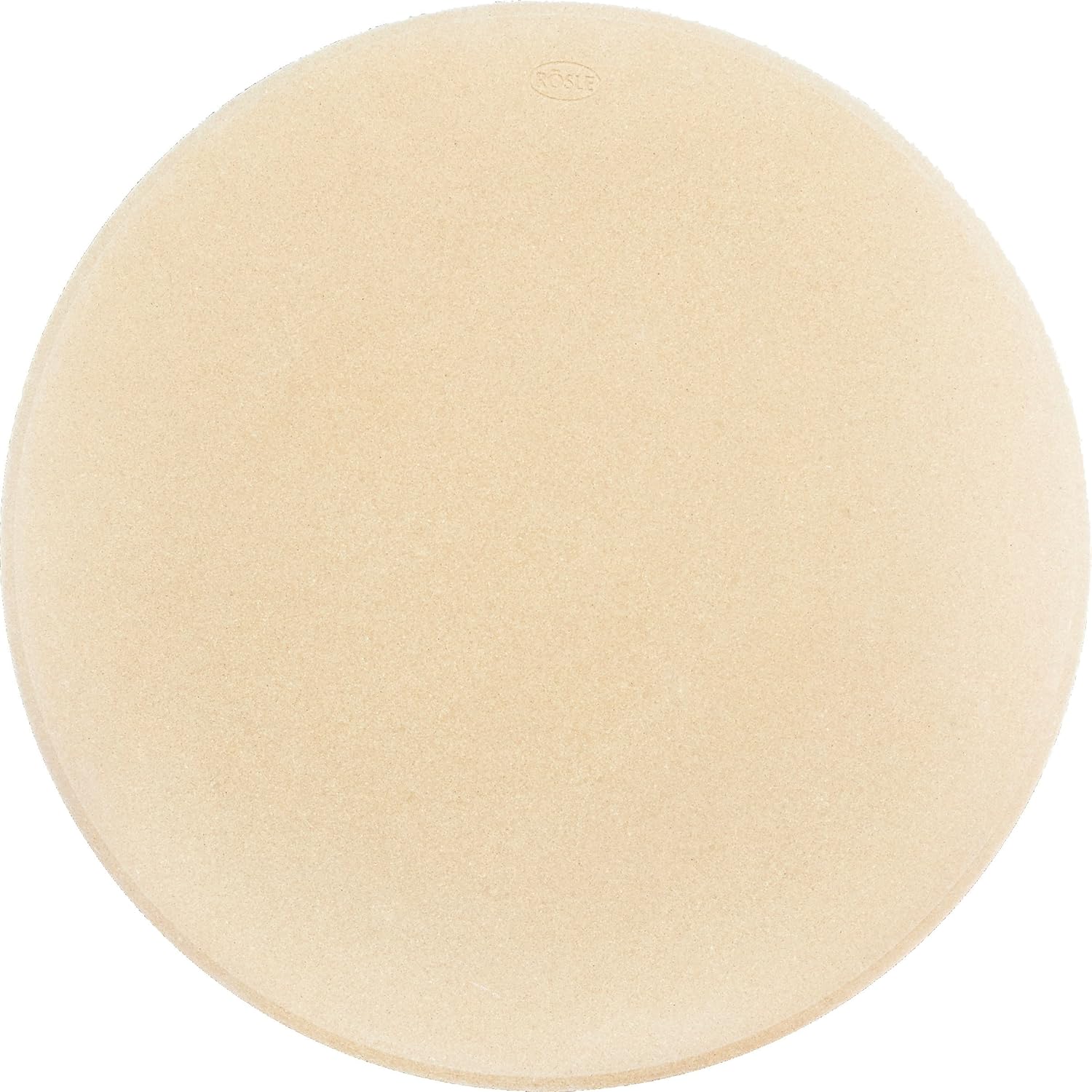 Rösle 13503 Pizzastein Vario Durchmesser 30 cm, Sansibar G3/G4, weiß, 30,5 x 30,5 x 1 cm