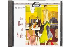 The Age of Style Set: 50 Classic Tracks from the 1930s. Digitally restored original recordings. Remastered by Past Perfect