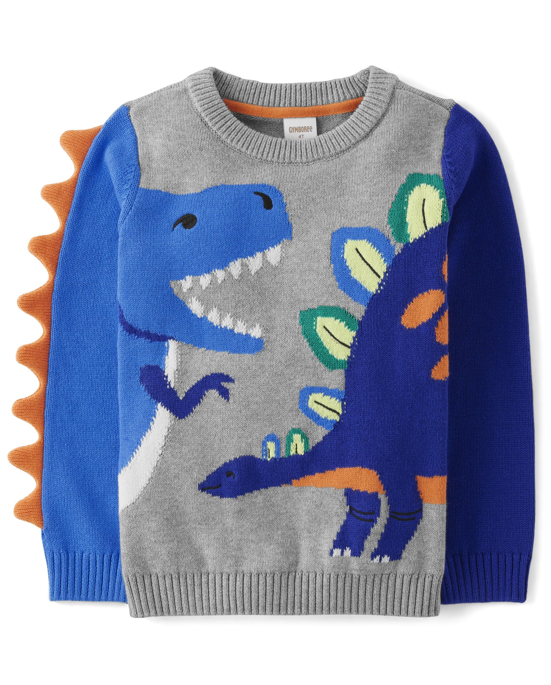 Gymboree,and Toddler Long Sleeve Sweaters,Dino Spikes,12-18 Months