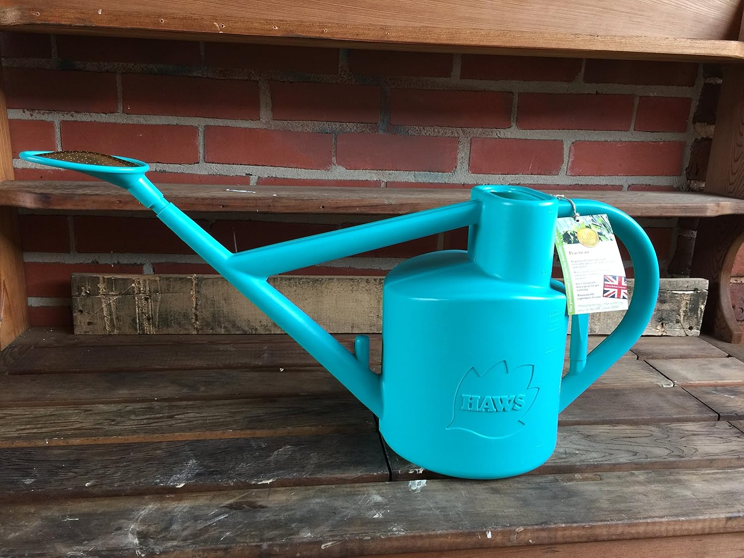 Haws Plastic Outdoor Watering Can 1.6Gallon/6Liter Green Watering