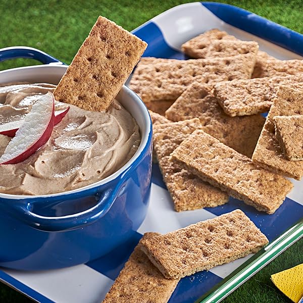 HONEY MAID FRESH STACKS CINNAMON GRAHAM CRACKERS, TRAVEL SNACKS, 12.2 OZ (6 MULTI SNACK PACKS)