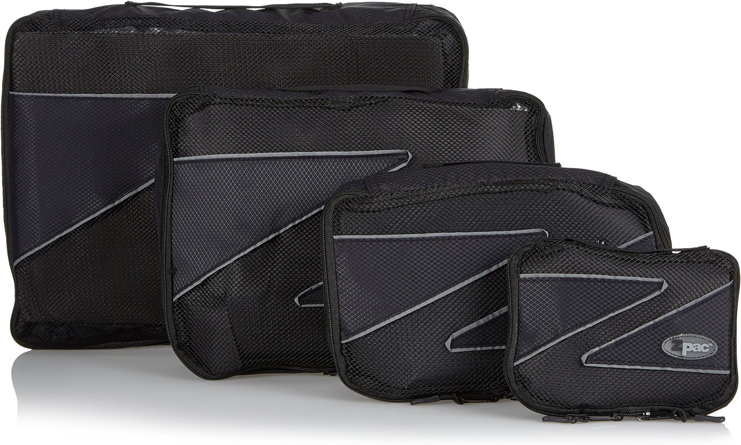 Zpac set of 4 packing cubes (Charcoal)