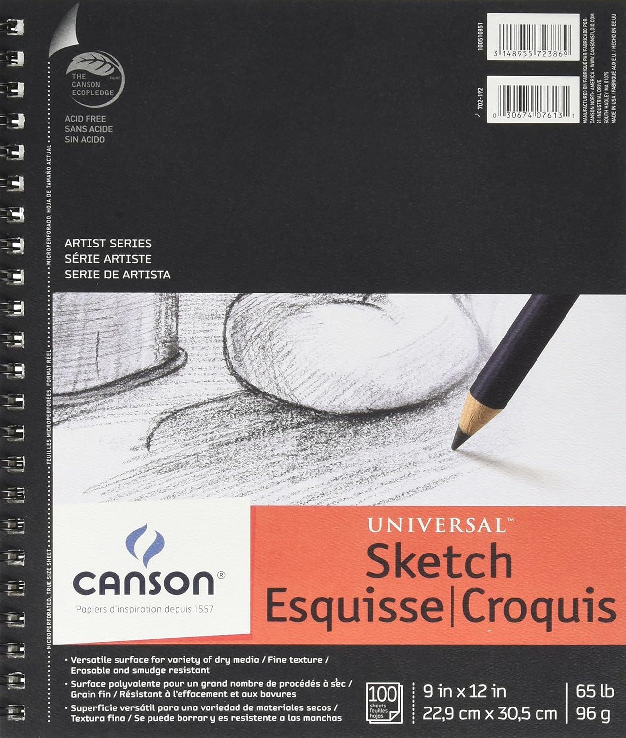Canson Universal Sketch Book Amazon.co.uk Office Products
