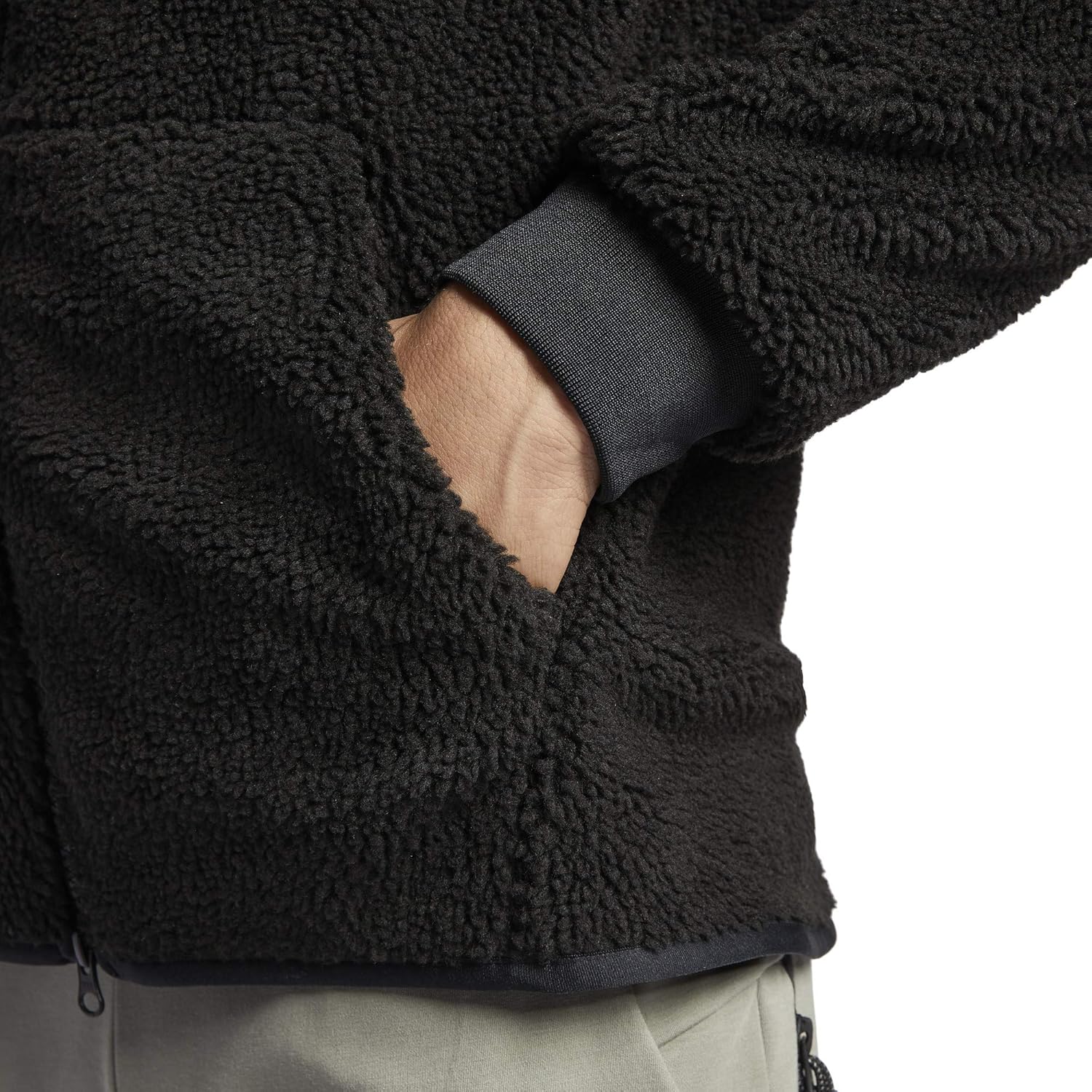 nike sportswear windrunner tech fleece sherpa