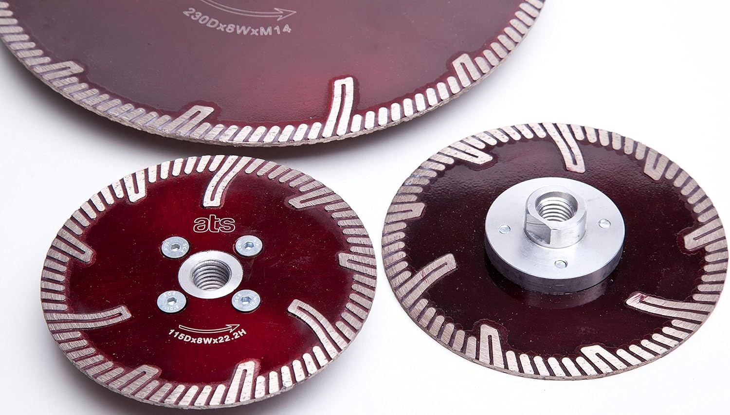 Ats 115mm Flush Cut Diamond Vanity Blade M14 Amazon Co Uk Diy Tools