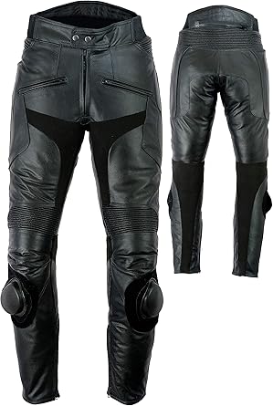 leather motorbike jeans