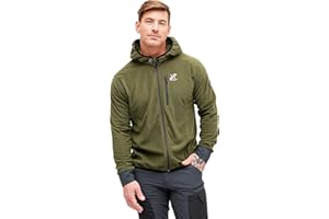 RevolutionRace Men's Trekker Hoodie, Fleece Jacket Great for Hiking and Outdoor Adventures