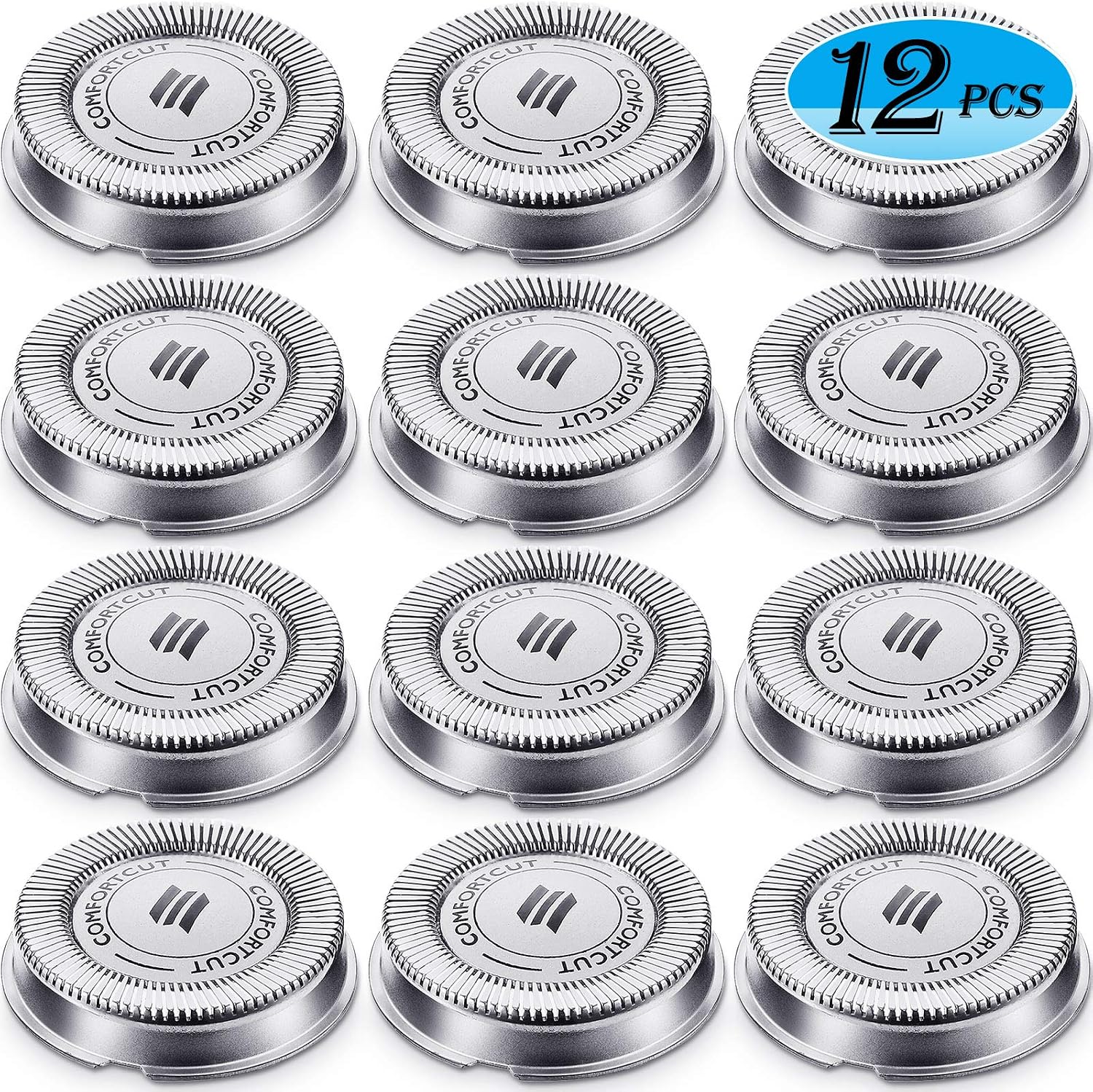 SH30 Replacement Head Compatible with Electric Shaver Series 1000, 2000, 3000 Click and Style with Pointed Blade