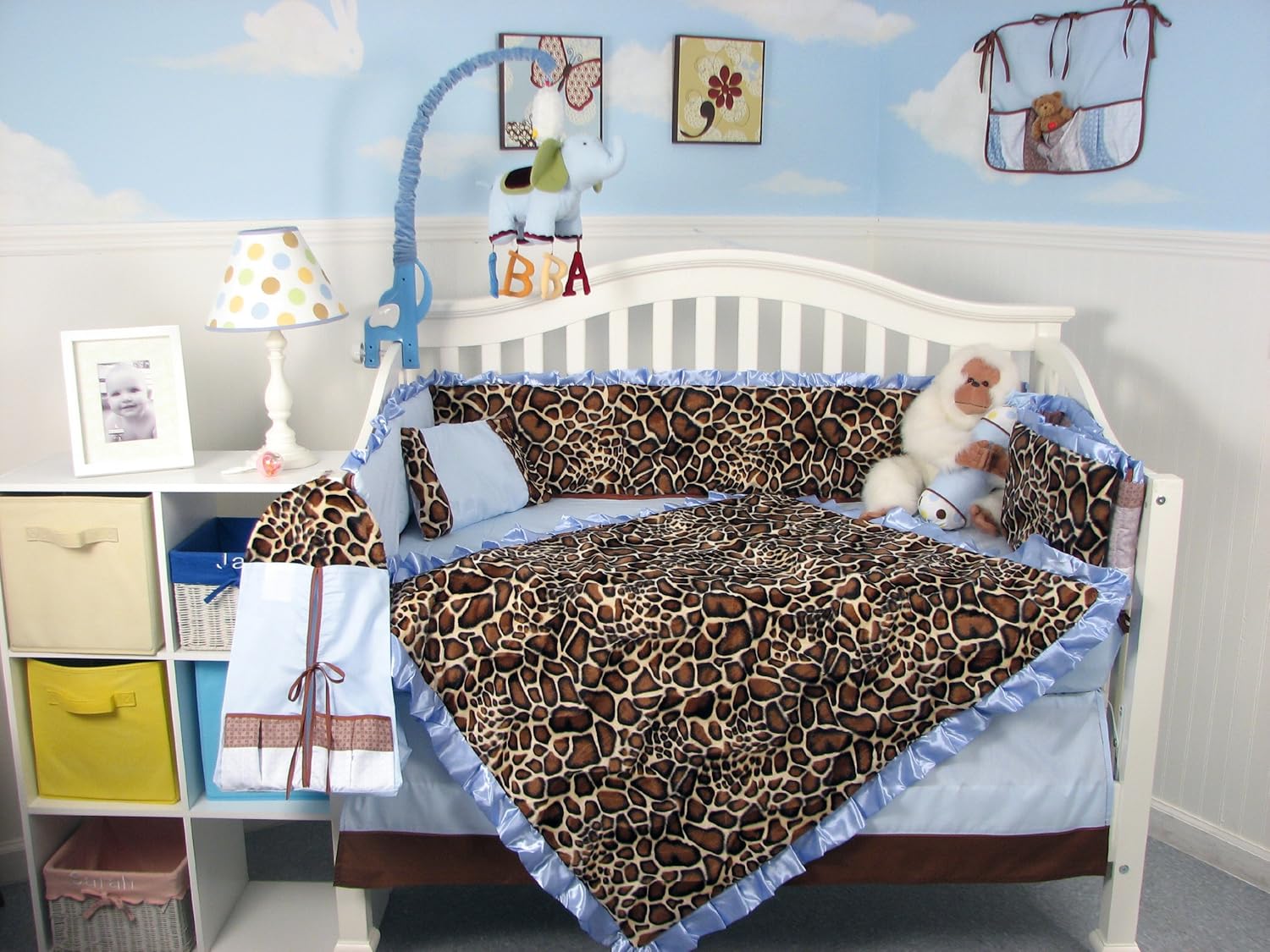 giraffe baby bedding amazon