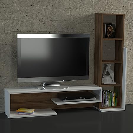 Homemania Mobile Porta Tv Alvino Moderno Da Parete Con Mensola