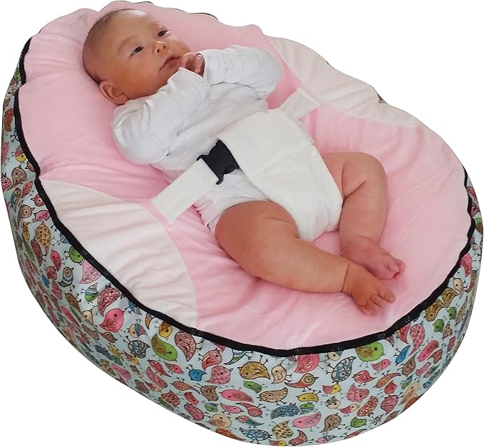 MamaBabaBebe® PreFilled Children Baby Bean Bag with Adjustable Safety