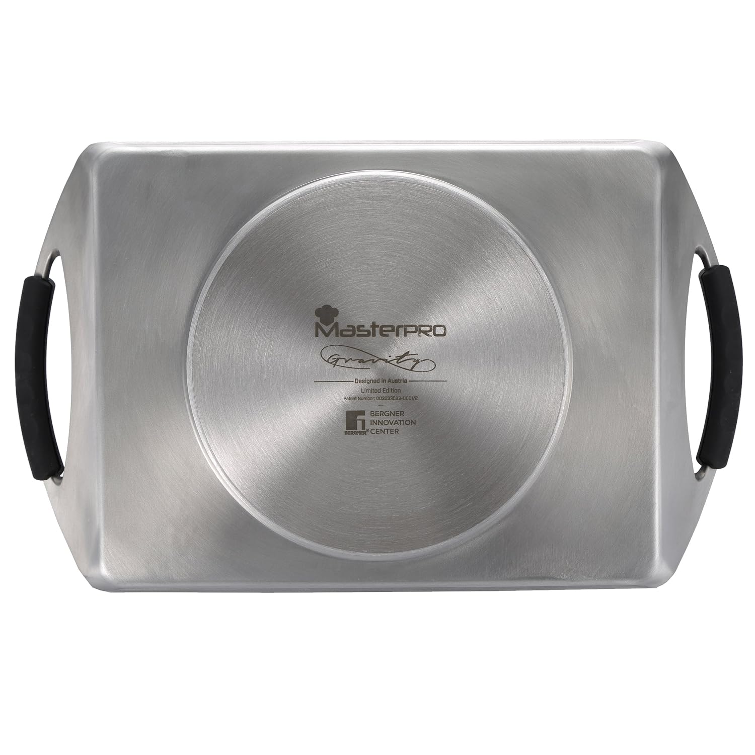 MasterPro PK1686 Set 2 sartenes + 1 Plancha asador Gravity-Ø16/Ø20 ...