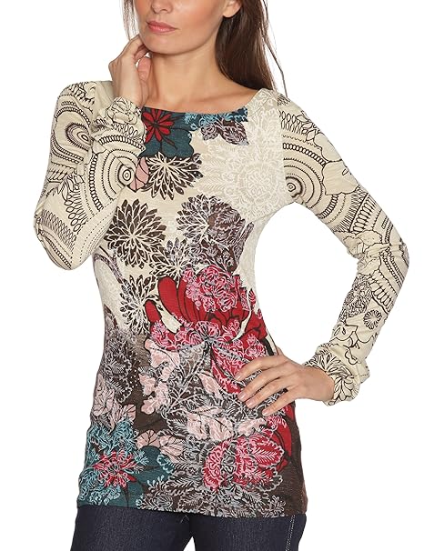 desigual magliette manica lunga