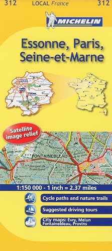 Download Michelin Map France: Essone, Paris, Seine-et-marne 312 PDF
