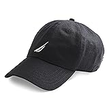 Nautica Mens Classic Logo Adjustable Baseball-Cap