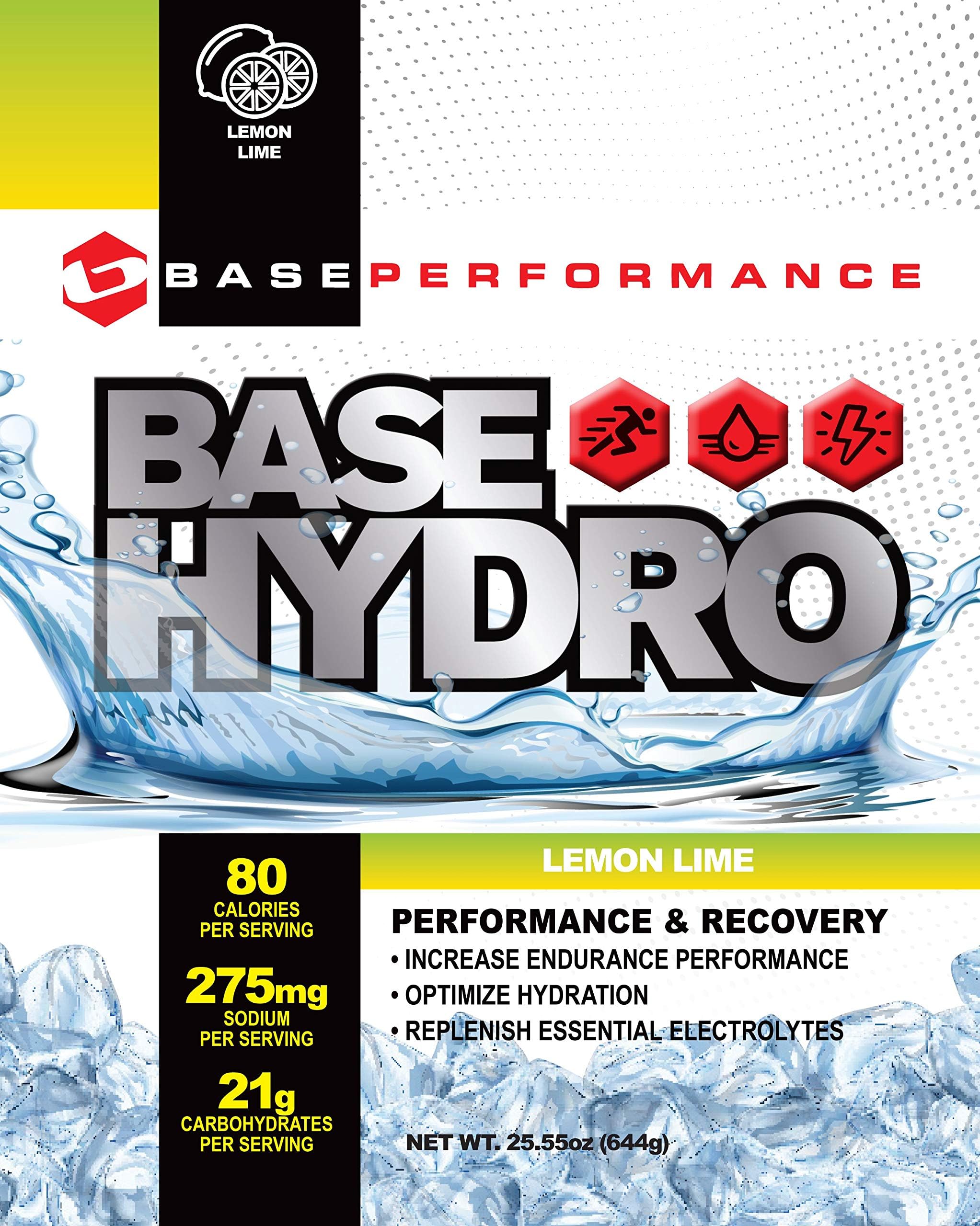 Hydro - Lemon Lime | 28 servings within each eco-friendly mylar bag | Blend of dextrose, fructose, maltodextrin and essential electrolytes.