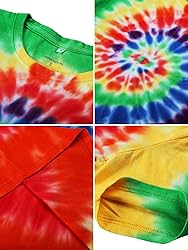 Norme 4 Pieces Halloween Hippie Costume Set Include