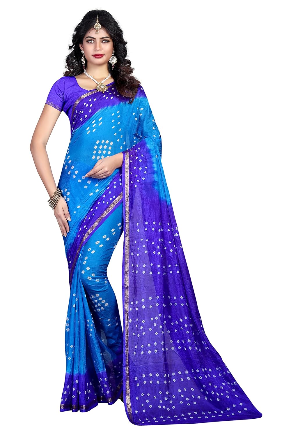 bandhani sarees online amazon