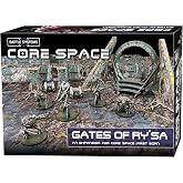 Core Space First Born: Gates of Ry'sa Expansion - Battle Systems Cooperative/Solo SciFi Dungeon Crawler Board Game