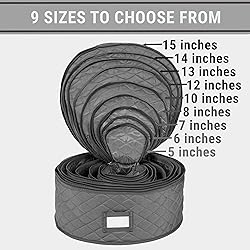 STOZU China Storage Container for Big Dinner Plate