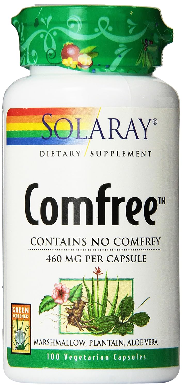 Amazon.com: Solaray Comfree Capsules, 460 mg, 100 Count: Health & Personal Care