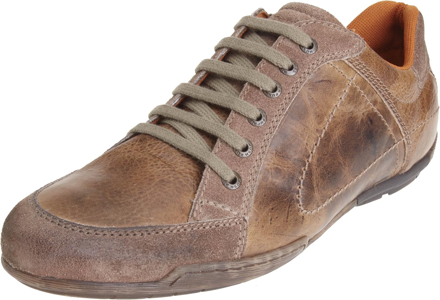 Hush Puppies H1316912P Zapatillas de Deporte de Cuero para Hombre, Color marrón, Talla 44.5