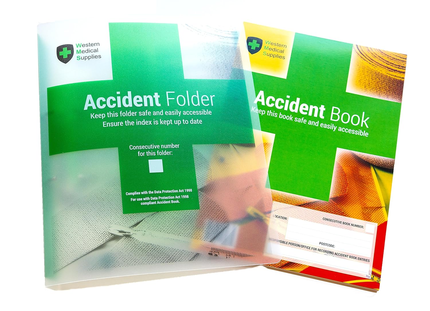 Accident Report Folder with Accident Book Amazon.co.uk Health