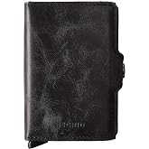 SECRID-Secrid Twin Black Leather Wallet