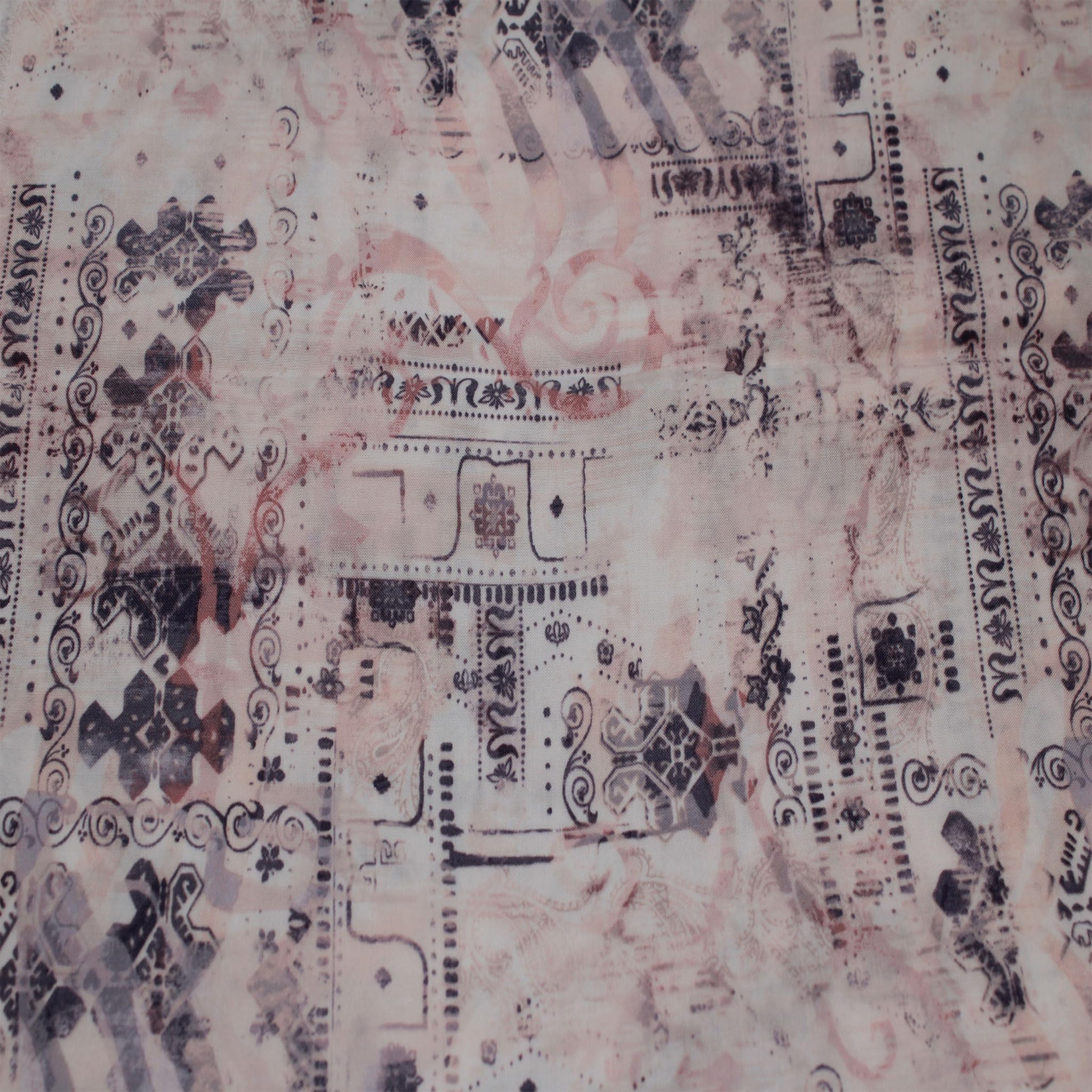 Texco Inc 55" Wide Printed 100% Rayon Challis