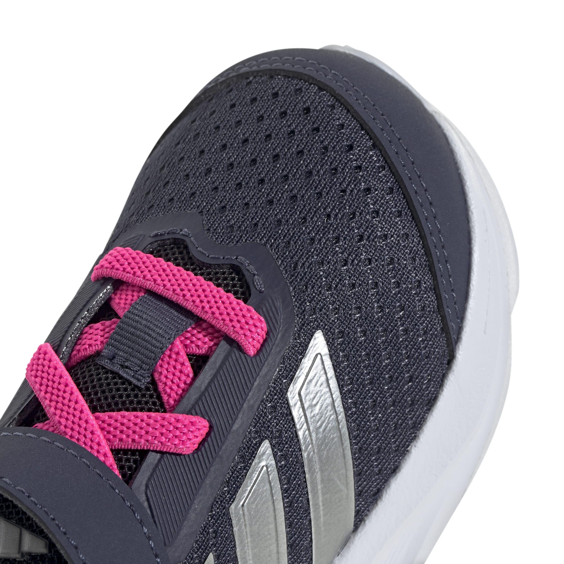 adidas Unisex Baby Duramo SL2 Shoes Infants, Shadow Navy/Silver met./Lucid pink, 19 EU 7