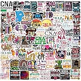 120Pcs CNA Stickers Pack, Life Aesthetic Vinyl Waterproof Sticker Decals for Water Bottle,Laptop,Phone,Skateboard,Scrapbooking,Bumper Choice for Fans for Party Supply…
