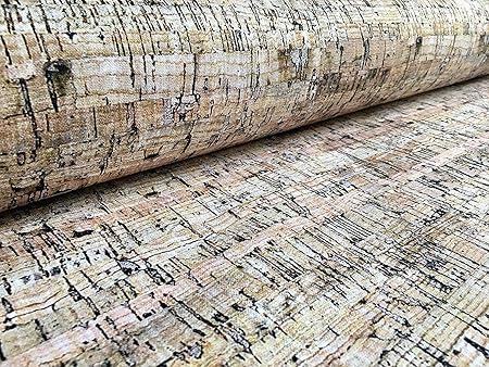 Homebuy Beige Rustic Cork 100 Cotton Fabric Material For Curtains